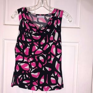 Sleeveless Calvin Klein Blouse, Size Petite Small, Excellent Condition